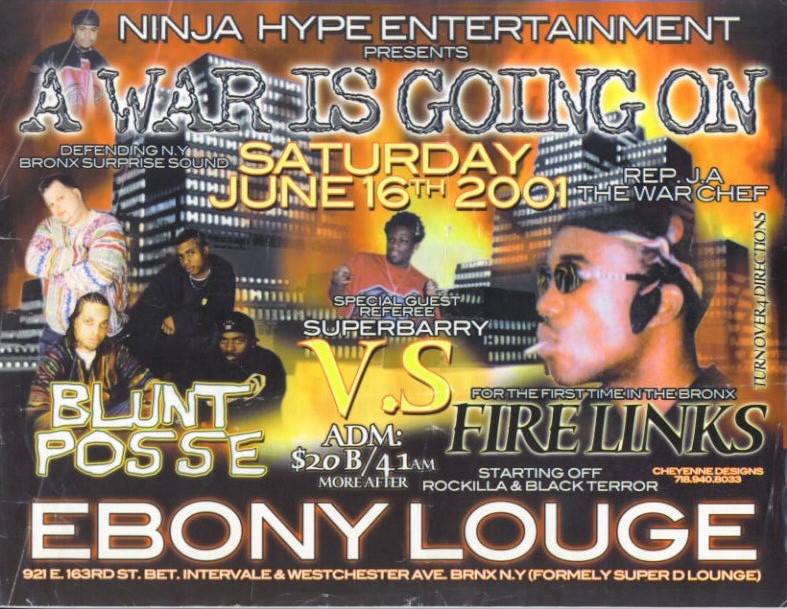 Blunt Posse vs Fire Links 2001