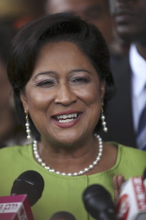 First female PM for Trinidad and Tobago