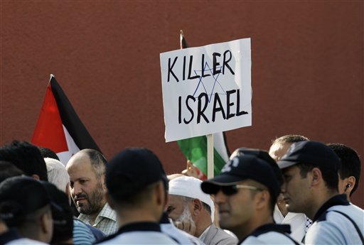 Israeli commandos intercepted and attacked Gaza bound aid ships