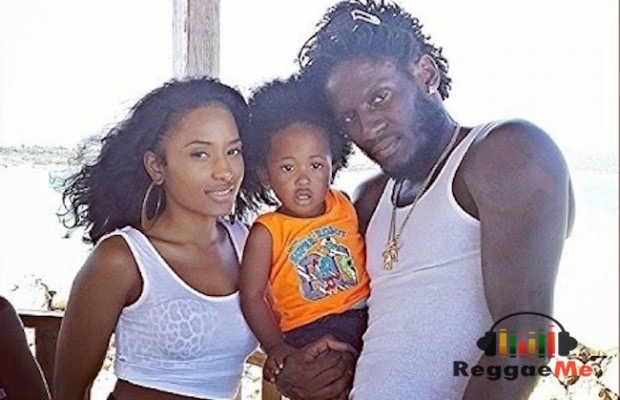 Aidonia Son and Girlfriend