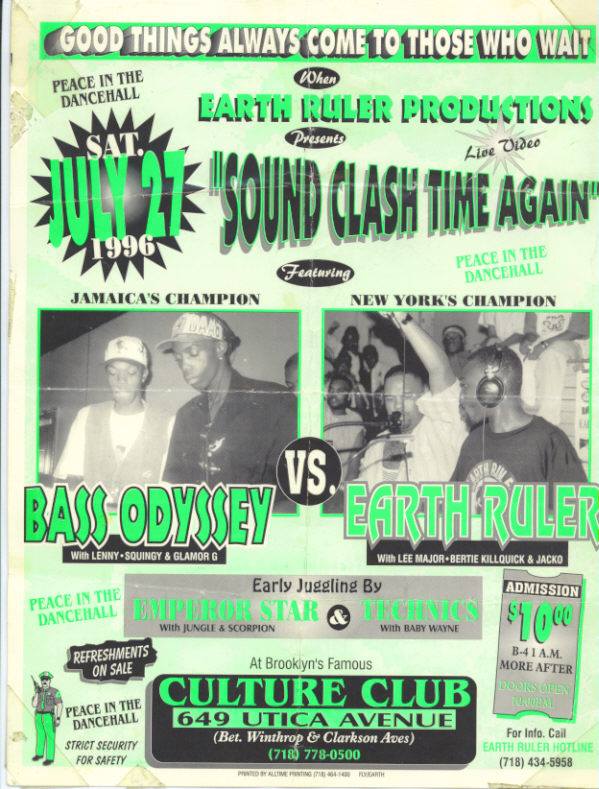 Bass Odessy vs Earth Ruler 1996