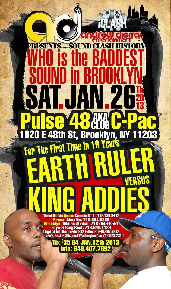 King Addies Vs Earth Ruler 2012 | ReggaeMe